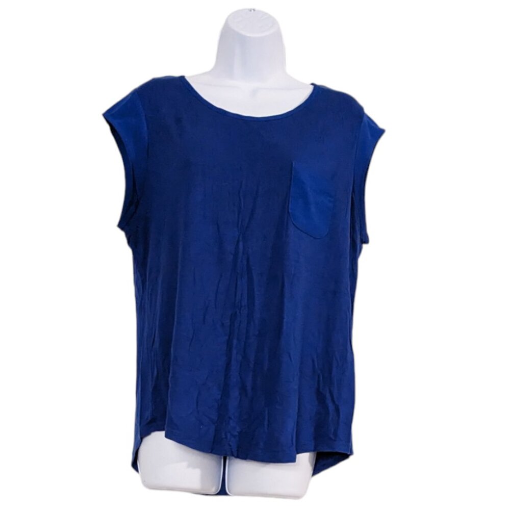 Calvin Klein Cap Sleeve Top- size L